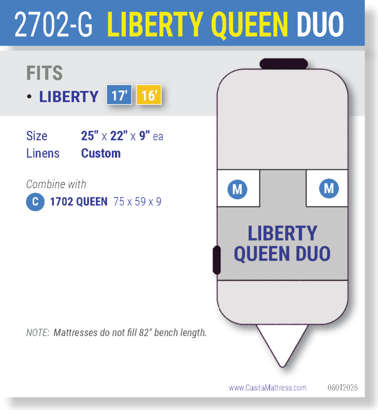 3702-G LIBERTY QUEEN TRIO