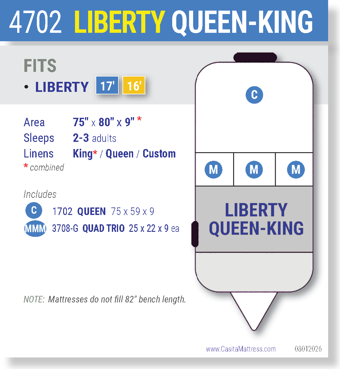 4702 LIBERTY QUEEN-KING