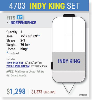 4703 INDY KING SET